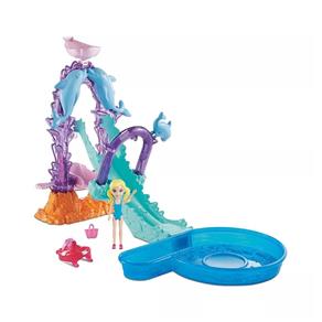 Boneca Polly Pocket - Parque Aquático dos Golfinhos - Mattel