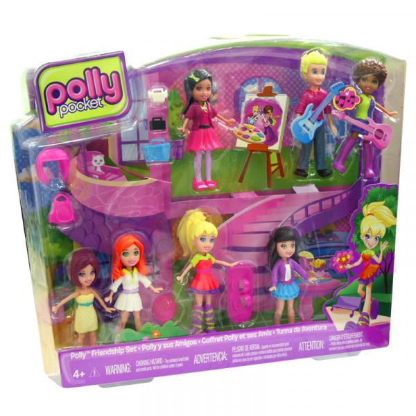 Boneca Polly Pocket - Turma da Aventura - Mattel