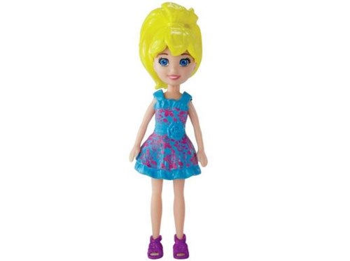 Boneca Polly Pocket Vestidinho Polly - com Acessórios Mattel