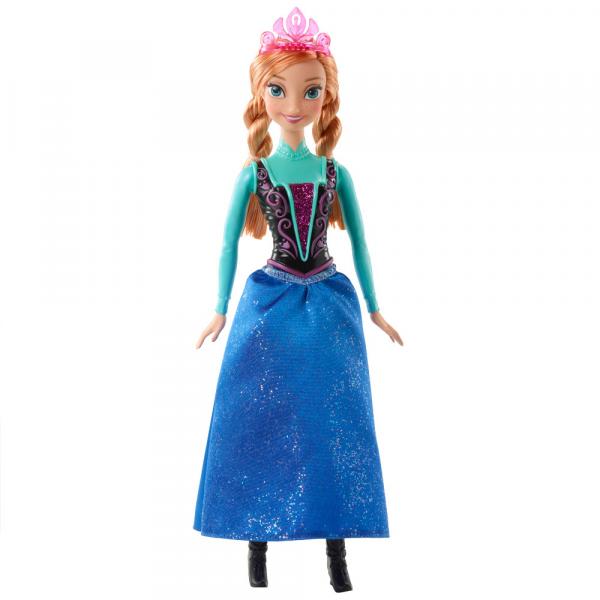 Boneca Princesa Anna Brilhante - Disney Frozen - Mattel