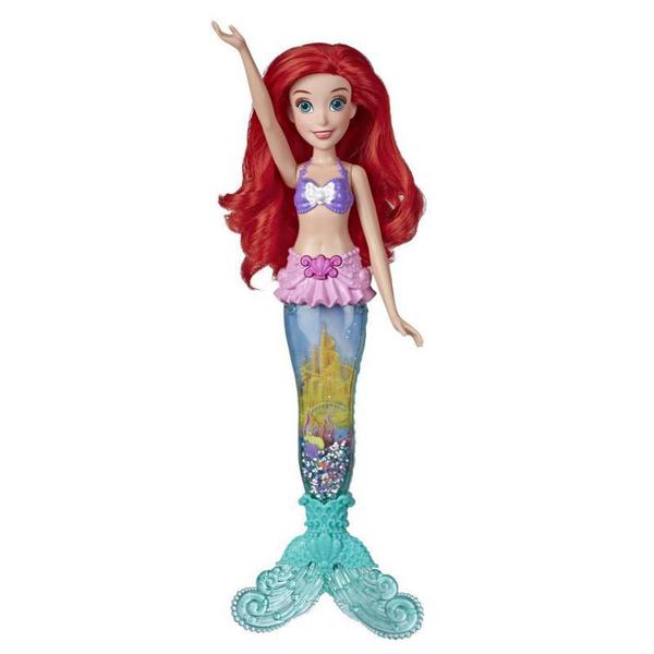 Boneca Princesa Ariel Luz e Brilho Disney Princesas Hasbro