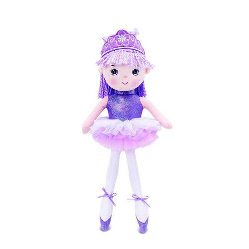 Boneca Princesa Bailarina Lilás - Buba Toys