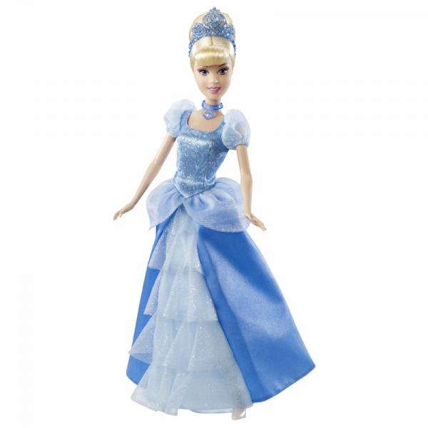 Boneca Princesa Disney Brilhante - Cinderela - Mattel