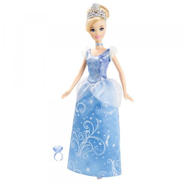 Boneca Princesa Disney - Cinderela Brilhante - Mattel