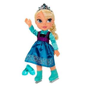 Boneca Princesa Elsa de Patins - 38 Centímetros - Disney Frozen - Sunny