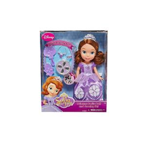 Boneca Princesa Sofia Disney com Acessórios - Minha Primeira Princesa - Sunny