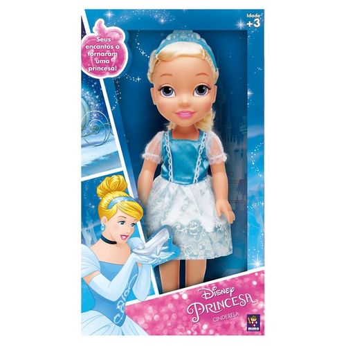 Boneca Princesas Disney 35cm - Cinderela - Mimo