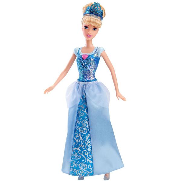 Boneca Princesas Disney - Brilho Mágico - Cinderela - Mattel