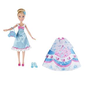 Boneca Princesas Disney Lindos Vestidos - CINDERELA LINDOS VESTIDOS Hasbro