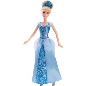 Boneca Princesas Disney Mattel Brilho Mágico - Cinderela