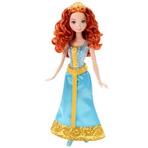Boneca Princesas Disney Mattel Brilho Mágico - Merida