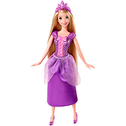 Boneca Princesas Disney Rapunzel Brilhante Mattel