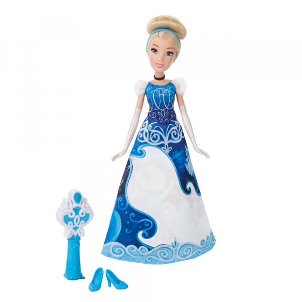 Boneca Princesas Disney - Vestido Mágico - Cinderela - Hasbro