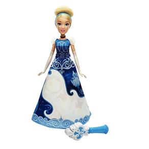 Boneca Princesas Disney - Vestido Mágico - Cinderela Hasbro