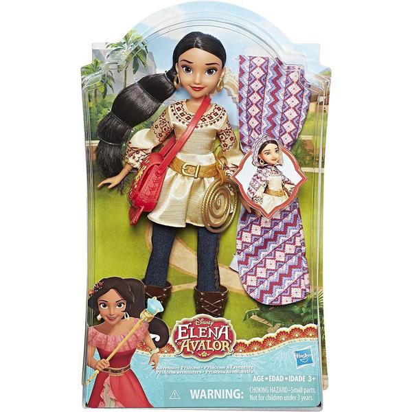 Boneca Princesas Elena Aventureira Luxo - C0378 - Hasbro