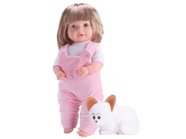 Boneca Pup Baby Cabelo com Acessórios - Bee Toys