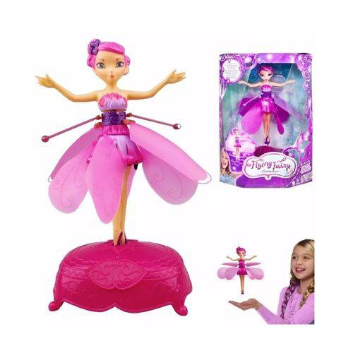 Boneca que Voa Flying Fairy X-1307a Rosa