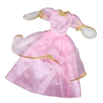 Boneca Rosa Princesa Vestido De Casamento