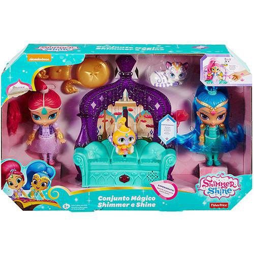 Boneca Shimmer e Shine Conjunto Mágico Fisher Price - Mattel