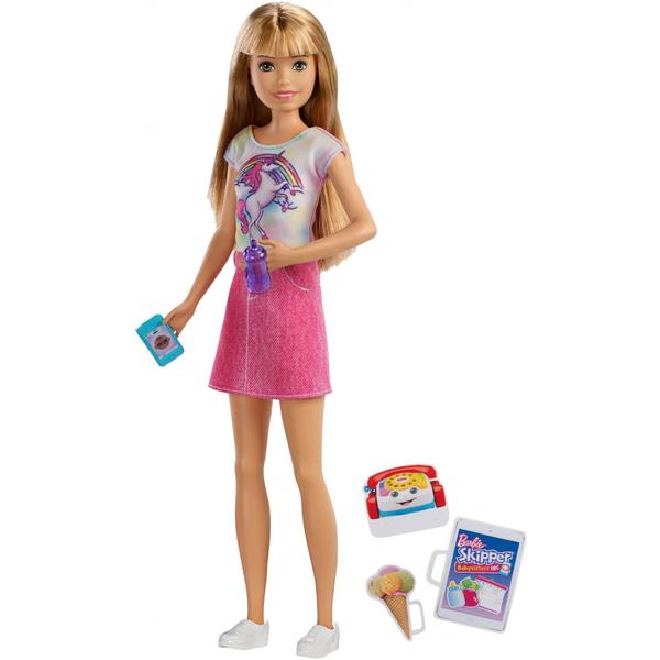 Boneca Skipper Babysitter Unicórnio Barbie - Mattel