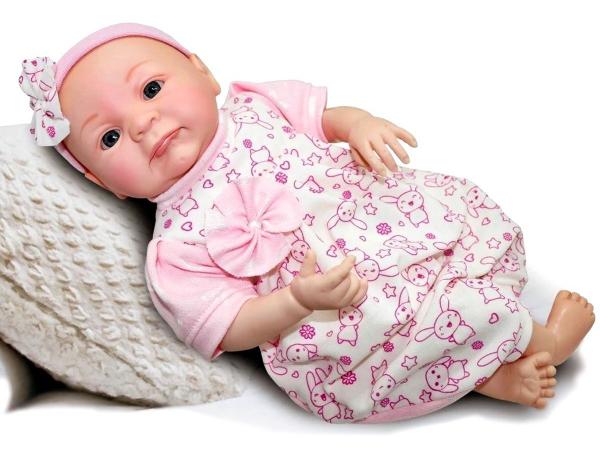 Boneca Tipo Bebê Reborn Mariazinha - Sid Nyl - Sid-nyl