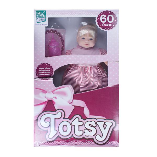 Boneca Totsy Fala 60 Frases 027 - Super Toys