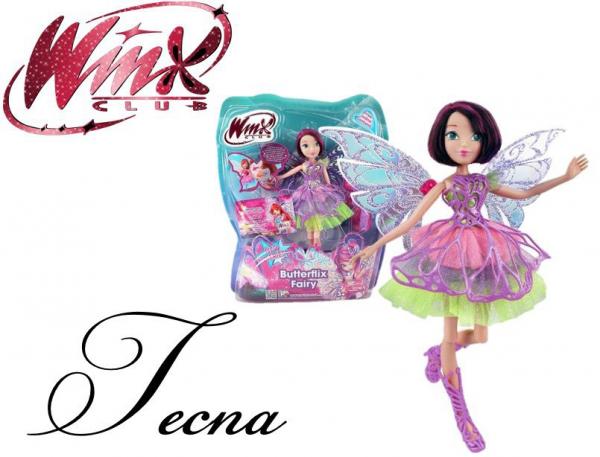 Boneca Winx Club - Butterflix Fairy Tecna - 30 Cm - Wxbf0001