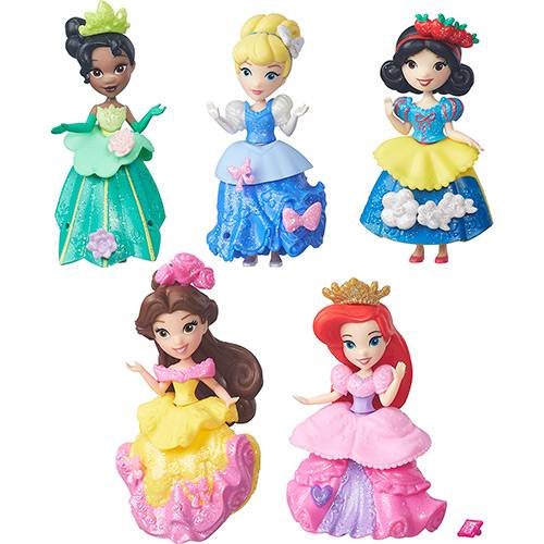 Tudo sobre 'Bonecas Disney Princess com 5 Mini Princesas - Hasbro'