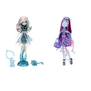 Bonecas Monster High Mattel Assombrada - Kiyomi Haunterly + Rochelle