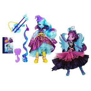 Bonecas My Little Pony Equestria Girls Hasbro - Trixie Lulamon + Twilight Sparkle