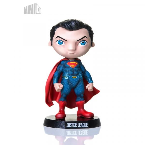 Boneco 15cm Liga da Justiça Dc Superman com Base - Mini Co