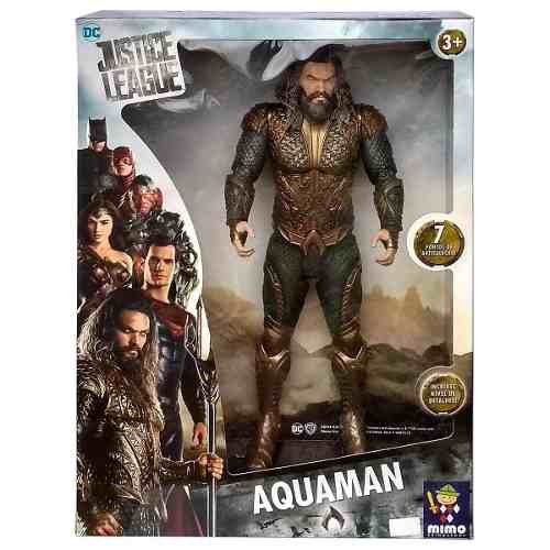 Boneco Aquaman Gigante Dc Comics Liga Justiça 45cm Mimo