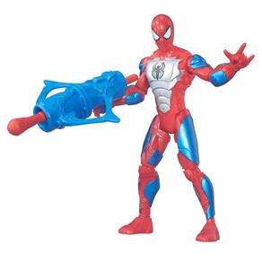 Boneco Articulado 15cm - Marvel Ultimate Spider-Man - Sinister 6 - Homem Aranha Blindado - Hasbro