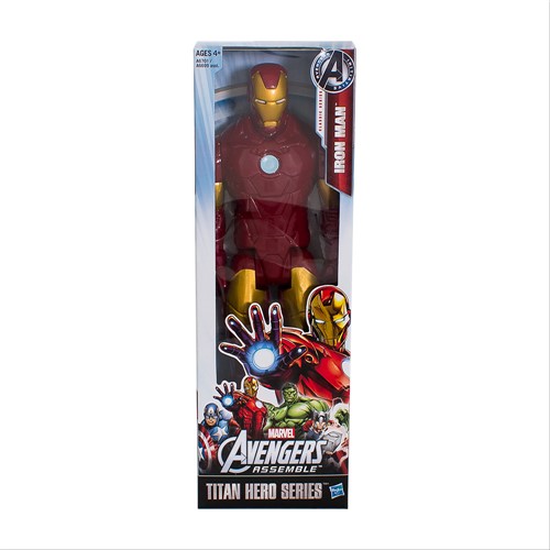 Boneco Avengers Assemble Homem de Ferro Marvel com 1 Unidade