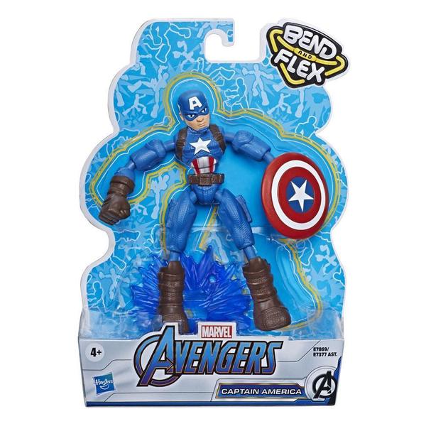 Boneco Avengers Bend And Flex - Hasbro