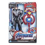 Boneco Avengers Capitão América 30cm Power Fx com Som Hasbro