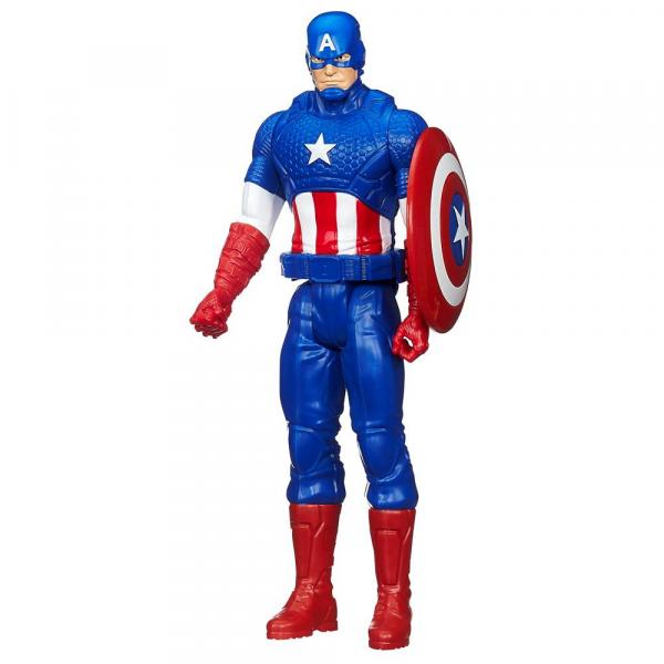 Boneco Avengers Capitão América Azul B1669 - Hasbro