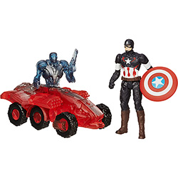 Boneco Avengers Capitão América VS Sub Ultron Pack Duplo - Hasbro