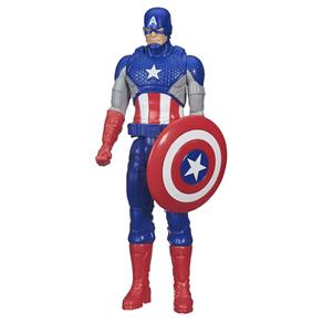 Boneco Avengers Fig Capitão América Titan 12 Hasbro B6153