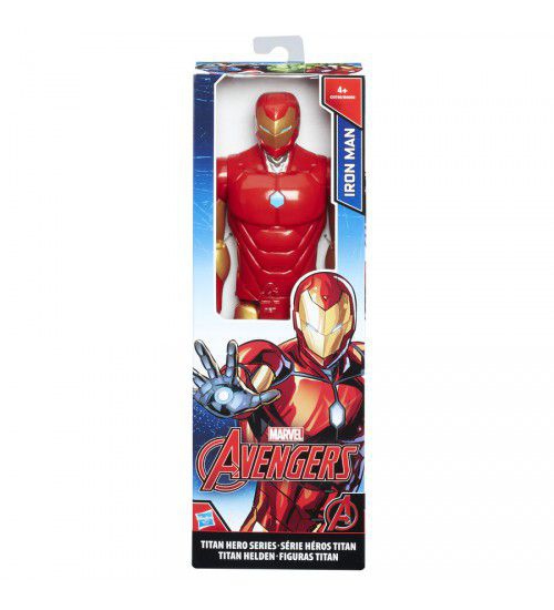 Boneco Avengers Figura Titan 12 Iron Man - Hasbro