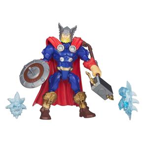 Boneco Avengers Hasbro Super Hero Mashers Batle Upgrade 6" - Thor