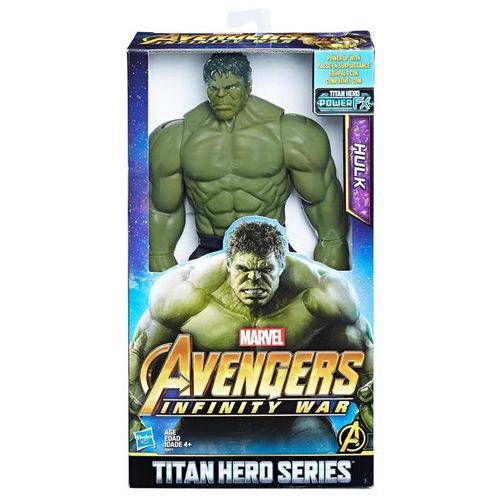 Boneco Avengers Hulk Marvel Titan Hero - Hasbro