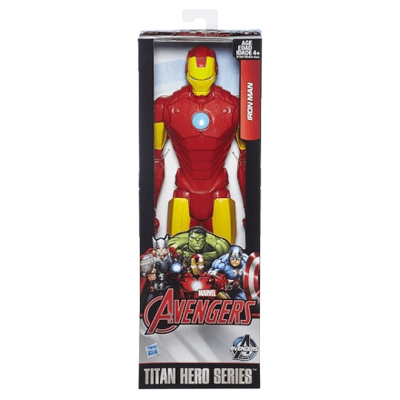 Boneco Avengers Iron Man Titan Hero Hasbro - B1667