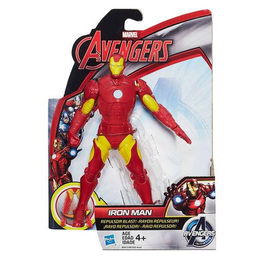 Boneco Avengers Poderosos Homem de Ferro - Hasbro