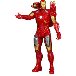 Boneco Avengers Strike Iron Man de Ataque 10'' - Hasbro