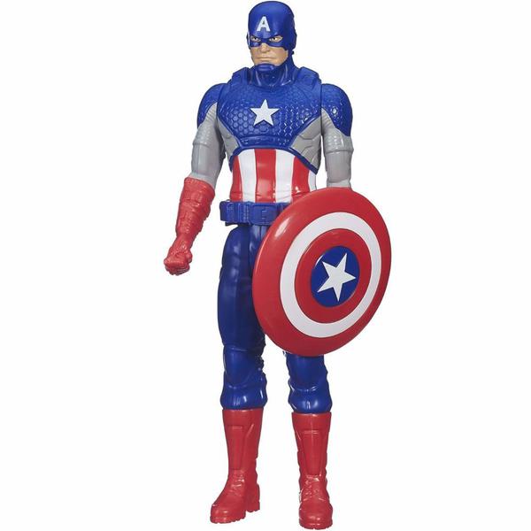 Boneco Avengers - Titan Hero Series - Capitão América - Hasbro