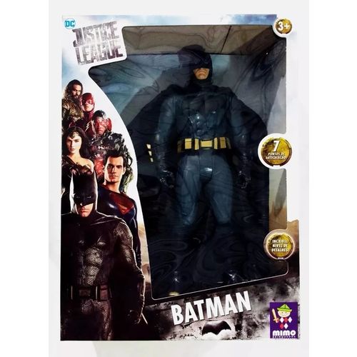 Boneco Batman Dc Comics Liga da Justiça 45 Cm Mimo