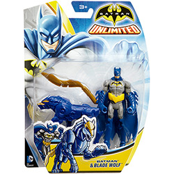 Boneco Batman e Blade Wolf - Mattel