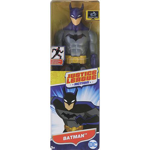 Tudo sobre 'Boneco Batman Liga da Justiça 30cm FJG12/FJK05 - Mattel'