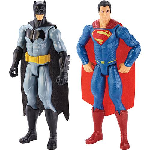 Tudo sobre 'Boneco Batman Vs Superman Movie Pack 2 Unidades - Mattel'